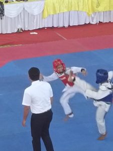 Atlit Arnhemia Taekwondo Club Beraksi