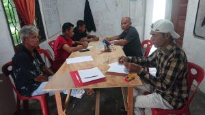 Pengurus Kelompok Tani Desa Sei Tualang