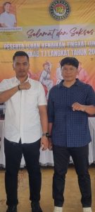 Plt Ketua TI Langkat (Baju Putih) Bersama Penguji UKT Langkat