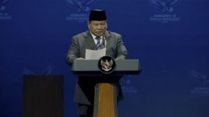 Prabowo Di Kongres VI Demokrat