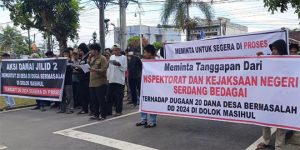 Demo Masyarakat Di Sergei Terkait Dana Desa