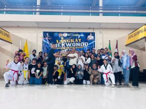 Kontingen Pangkalan Susu Juara Umum Kejuaraan Taekwondo Piala BNNK Langkat 2026