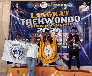 Perwakilan BNN Langkat Foto Bersama Para Juara