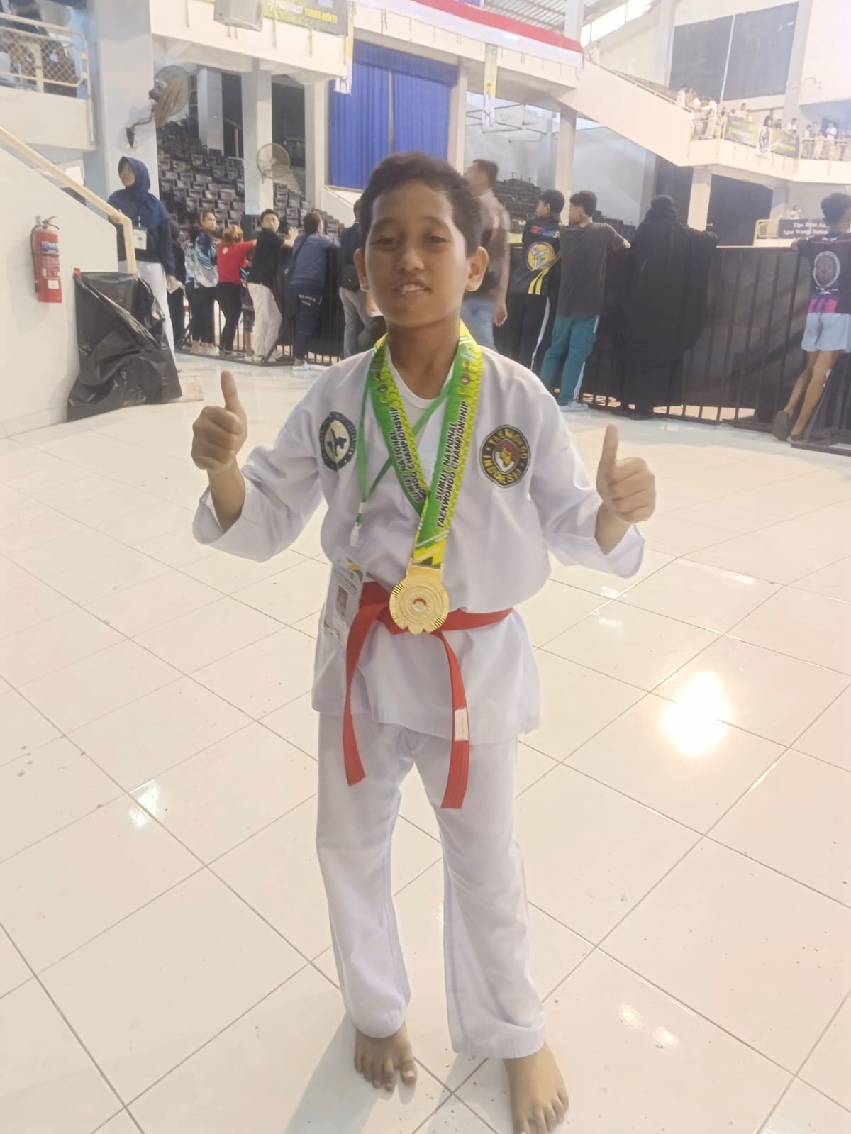 Haikal, Siswa MTsN 4 Bahorok