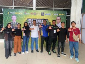 Foto Ketua Taekwondo Langkat Bersama Atlit dan Coach Yang Telah Usai Bertanding