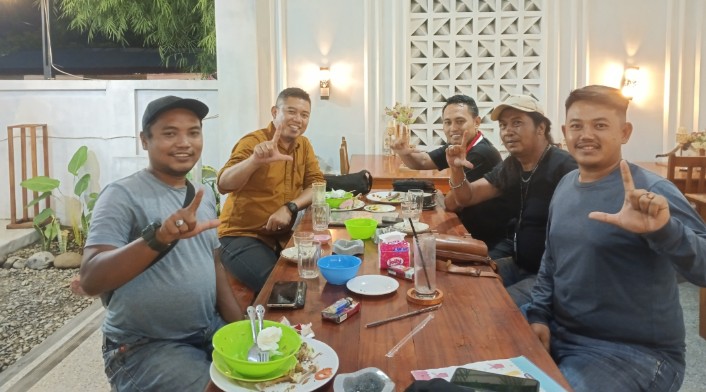 Silaturahmi Pengurus Taekwondo Langkat Dengan Pengurus KONI Bahorok